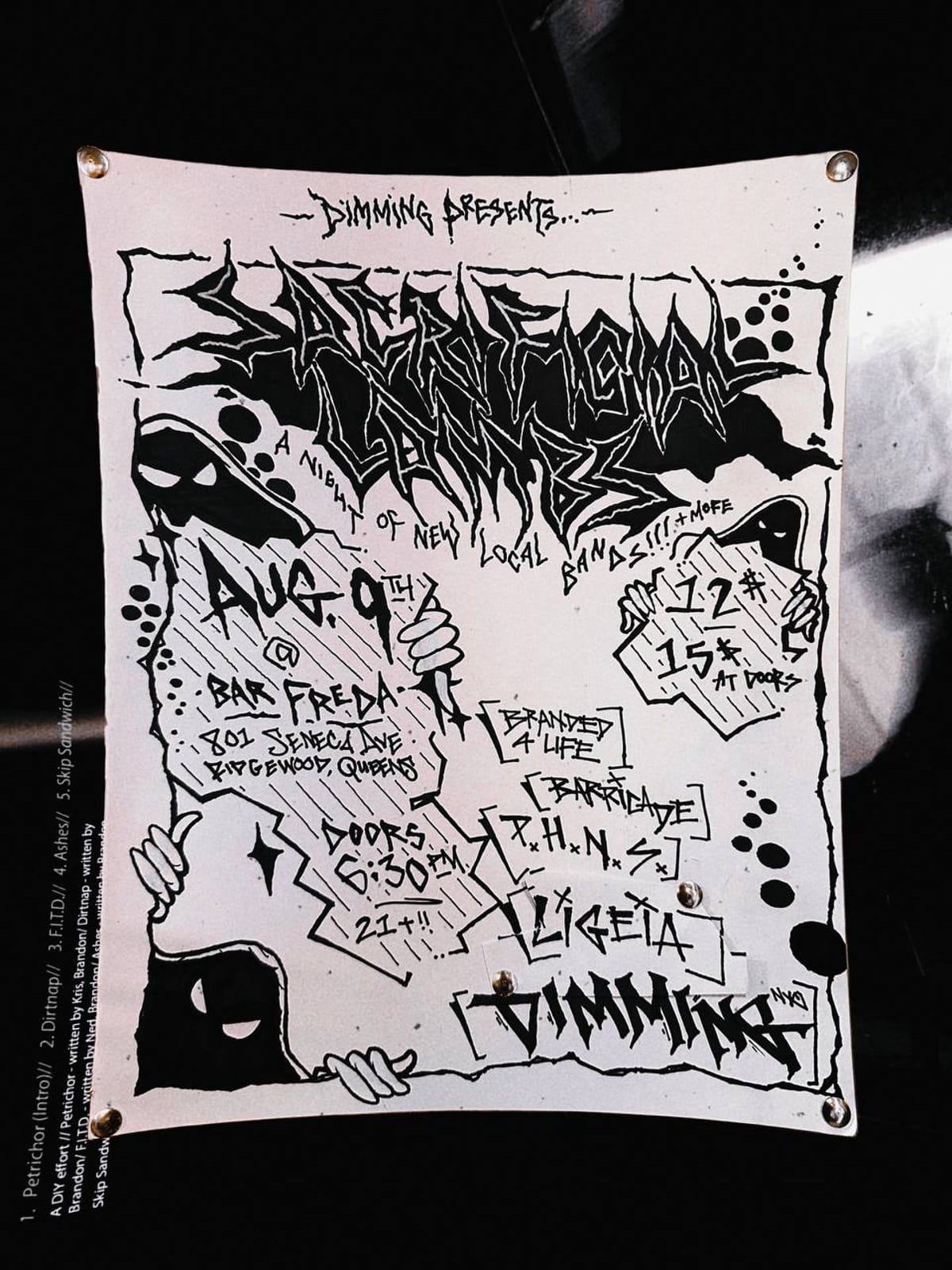 DIMMING take New York hardcore towards doom, death metal and a slower crawl with "Dirtnap" 3 DIMMING