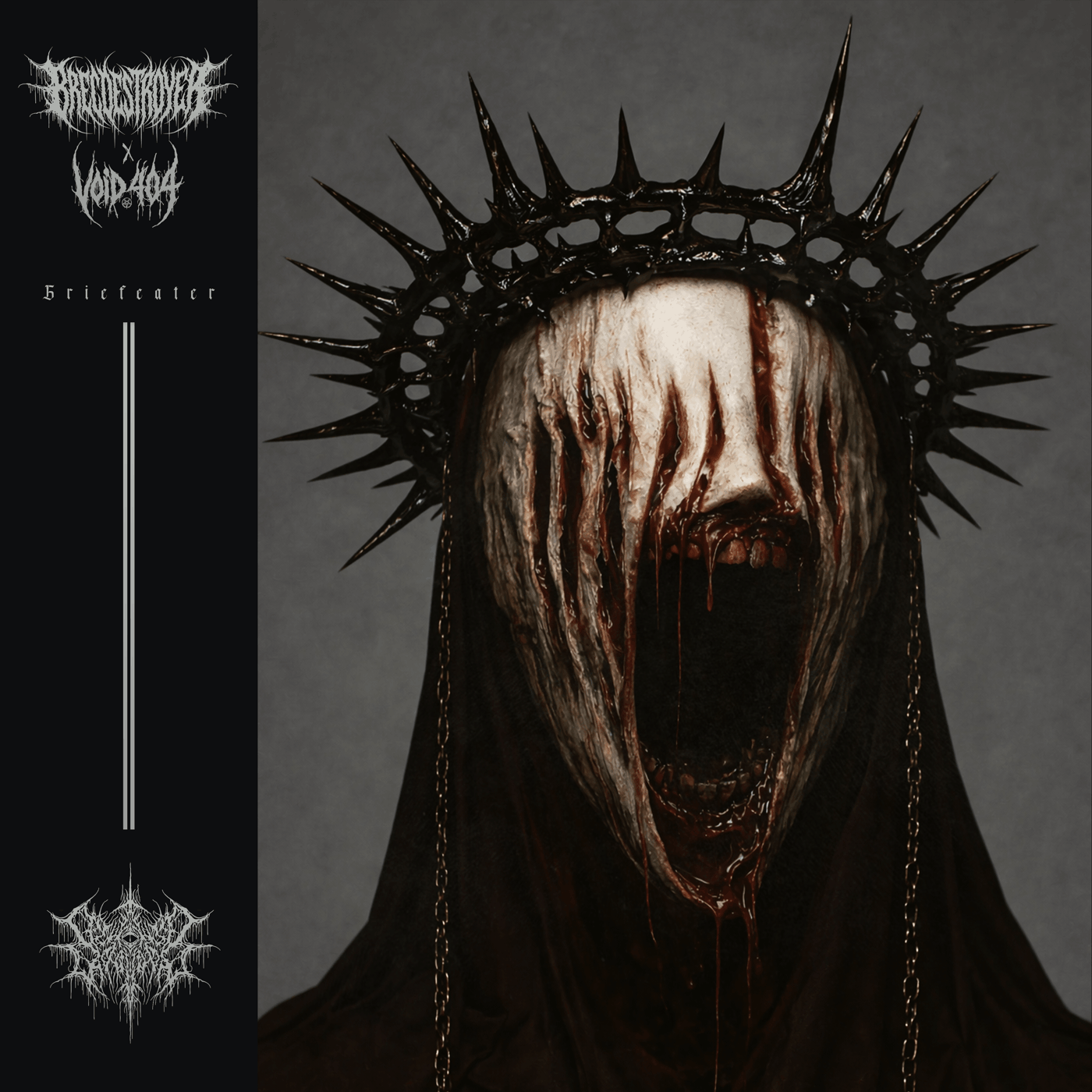 Deathcore act BREC DESTROYER names what grief becomes on "Griefeater" 4 brec destroyer x void 404 griefeater
