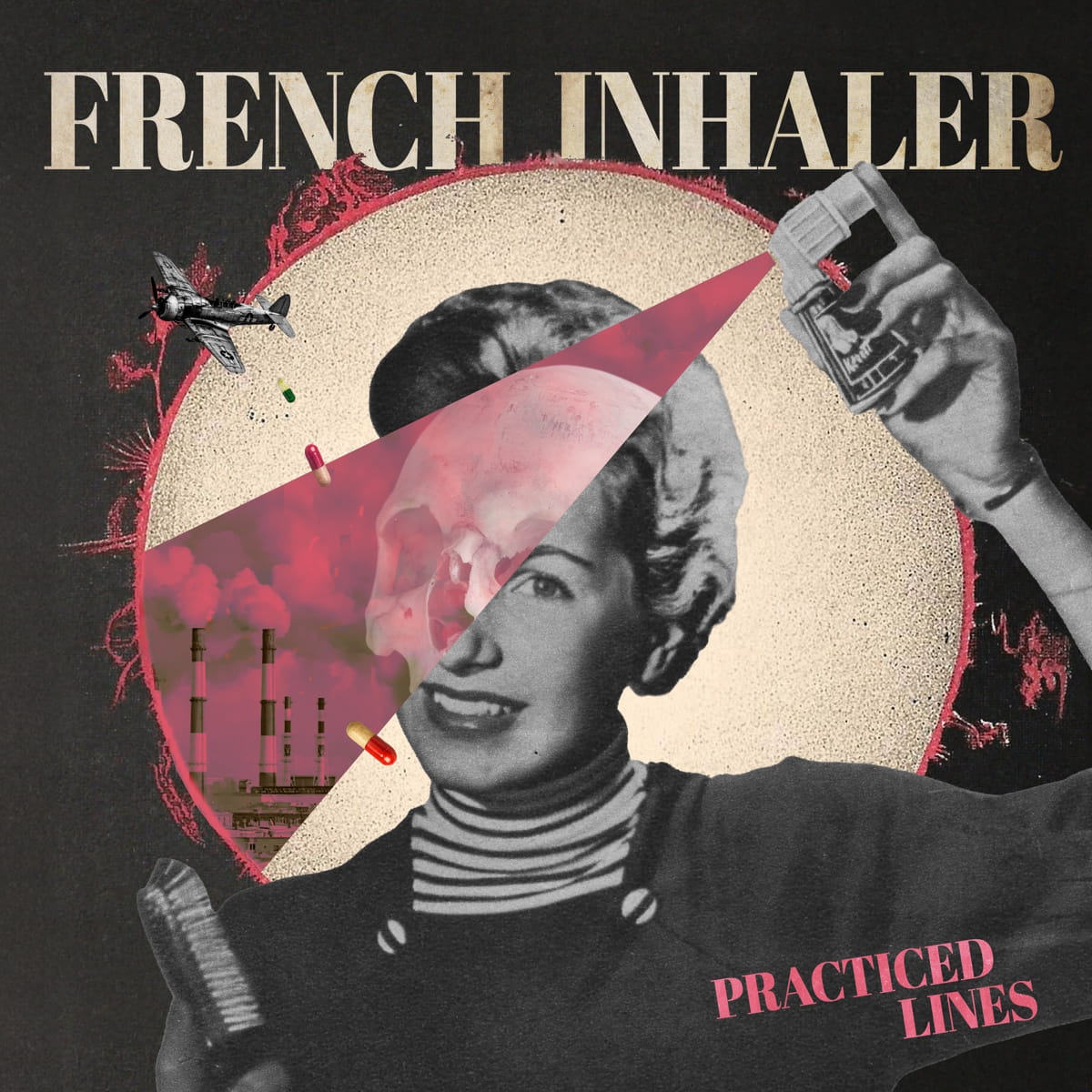 FRENCH INHALER: behind a synth wave record with no guitars, an old radio and a possibly cursed tape machine 2 French Inahaler