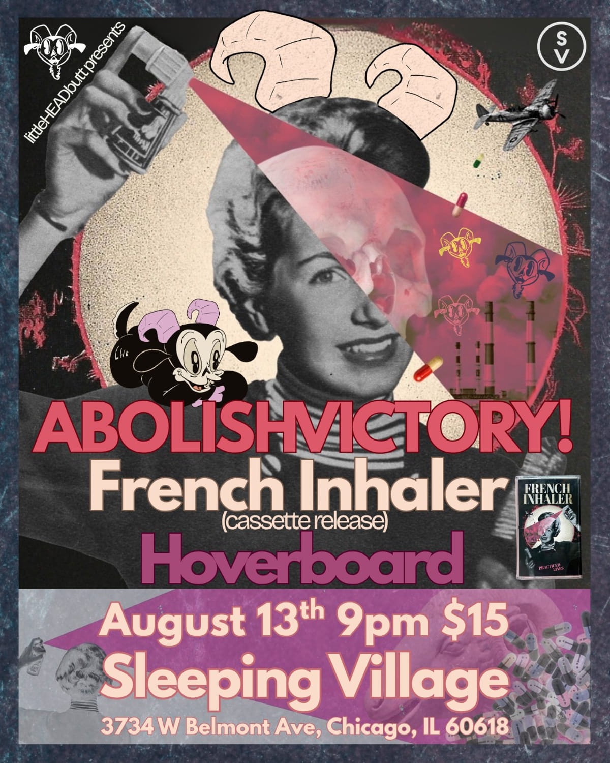FRENCH INHALER: behind a synth wave record with no guitars, an old radio and a possibly cursed tape machine 3 French Inahaler