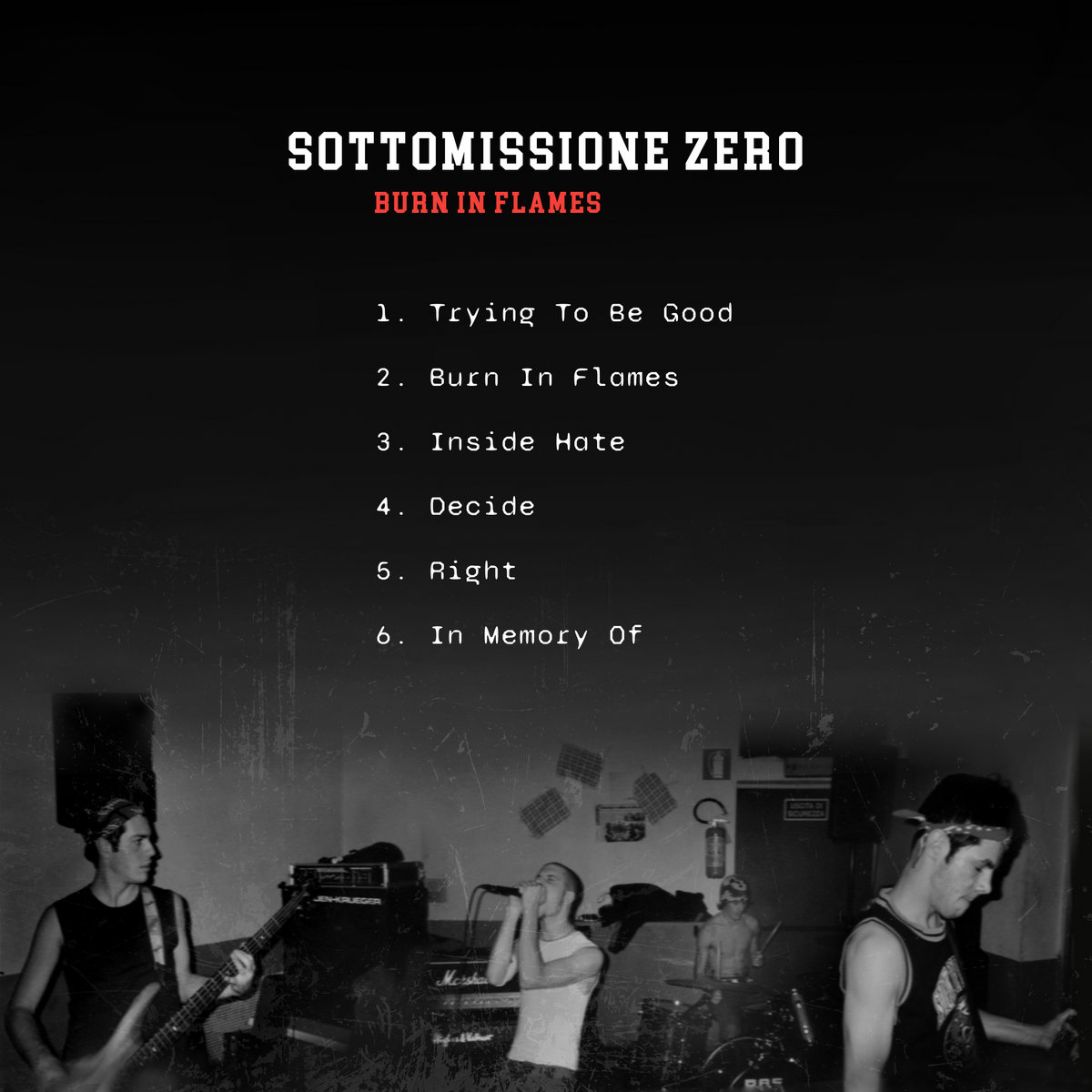 Italian Alpine hardcore band SOTTOMISSIONE ZERO trace more than 25 years of hardcore back to a small scene in Italy’s Valtellina 9 Sottomissione Zero