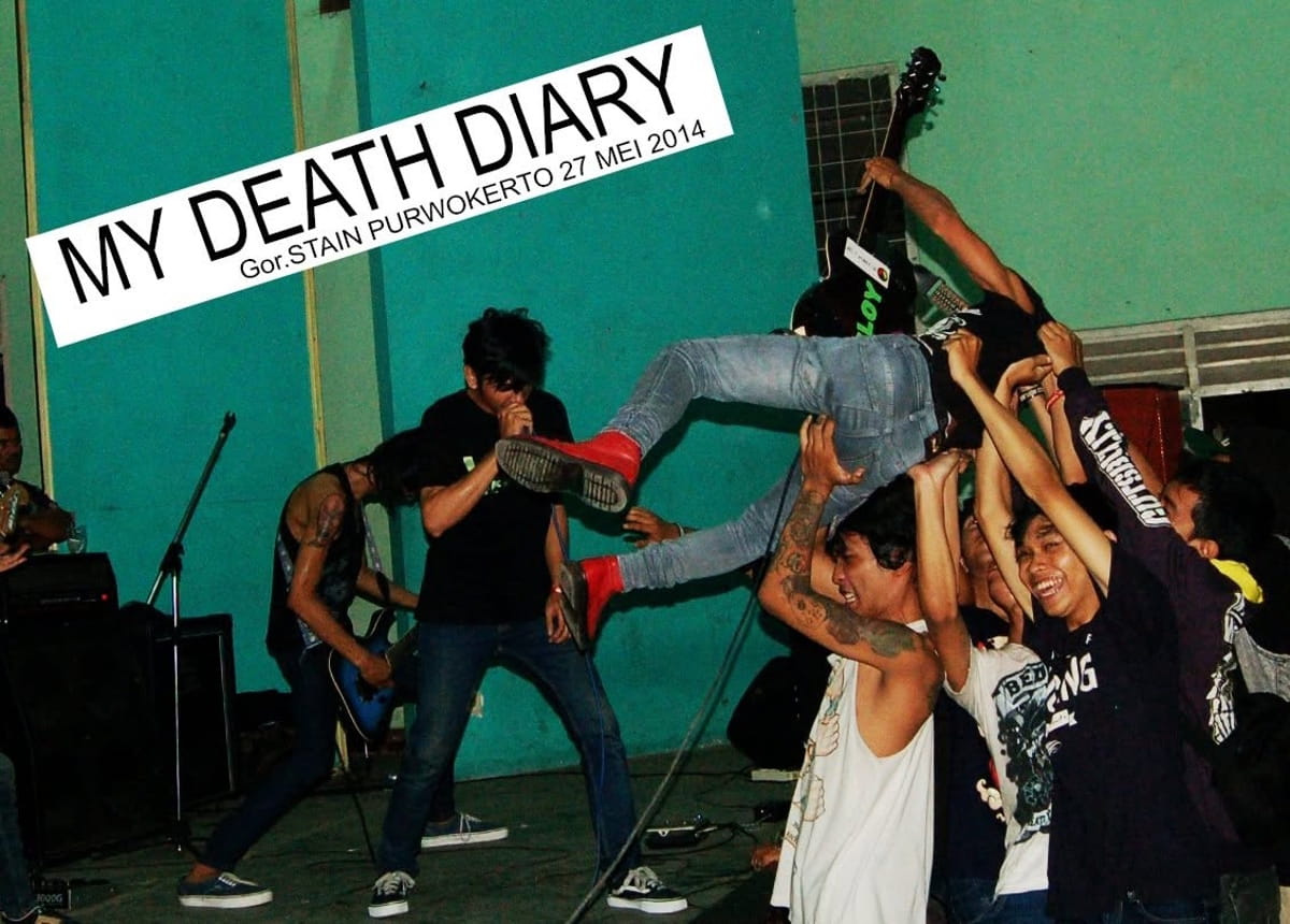 MY DEATH DIARY lost the masters, kept the songs, and found their way back into Jakarta emo 1 My Death Diary, 2014