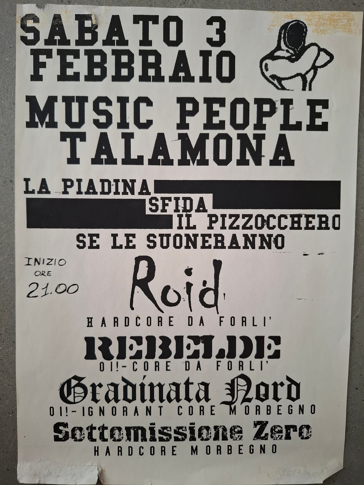 Italian Alpine hardcore band SOTTOMISSIONE ZERO trace more than 25 years of hardcore back to a small scene in Italy’s Valtellina 16 Sottomissione Zero