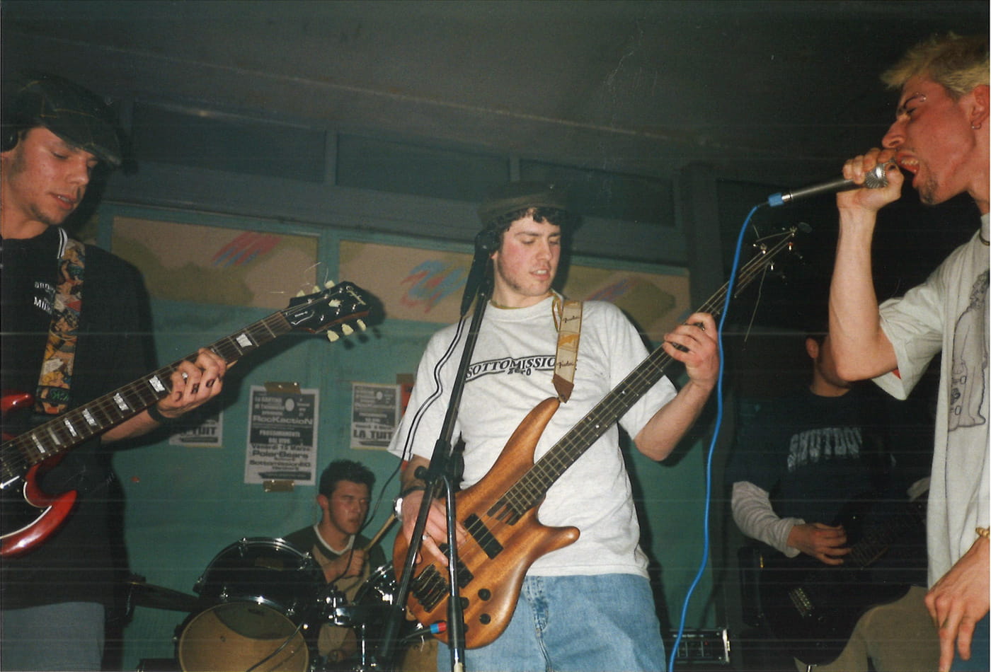 Italian Alpine hardcore band SOTTOMISSIONE ZERO trace more than 25 years of hardcore back to a small scene in Italy’s Valtellina 10 Sottomissione Zero