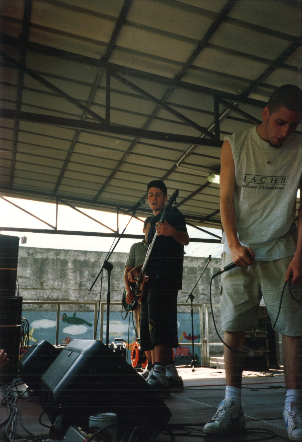 Italian Alpine hardcore band SOTTOMISSIONE ZERO trace more than 25 years of hardcore back to a small scene in Italy’s Valtellina 5 Sottomissione Zero