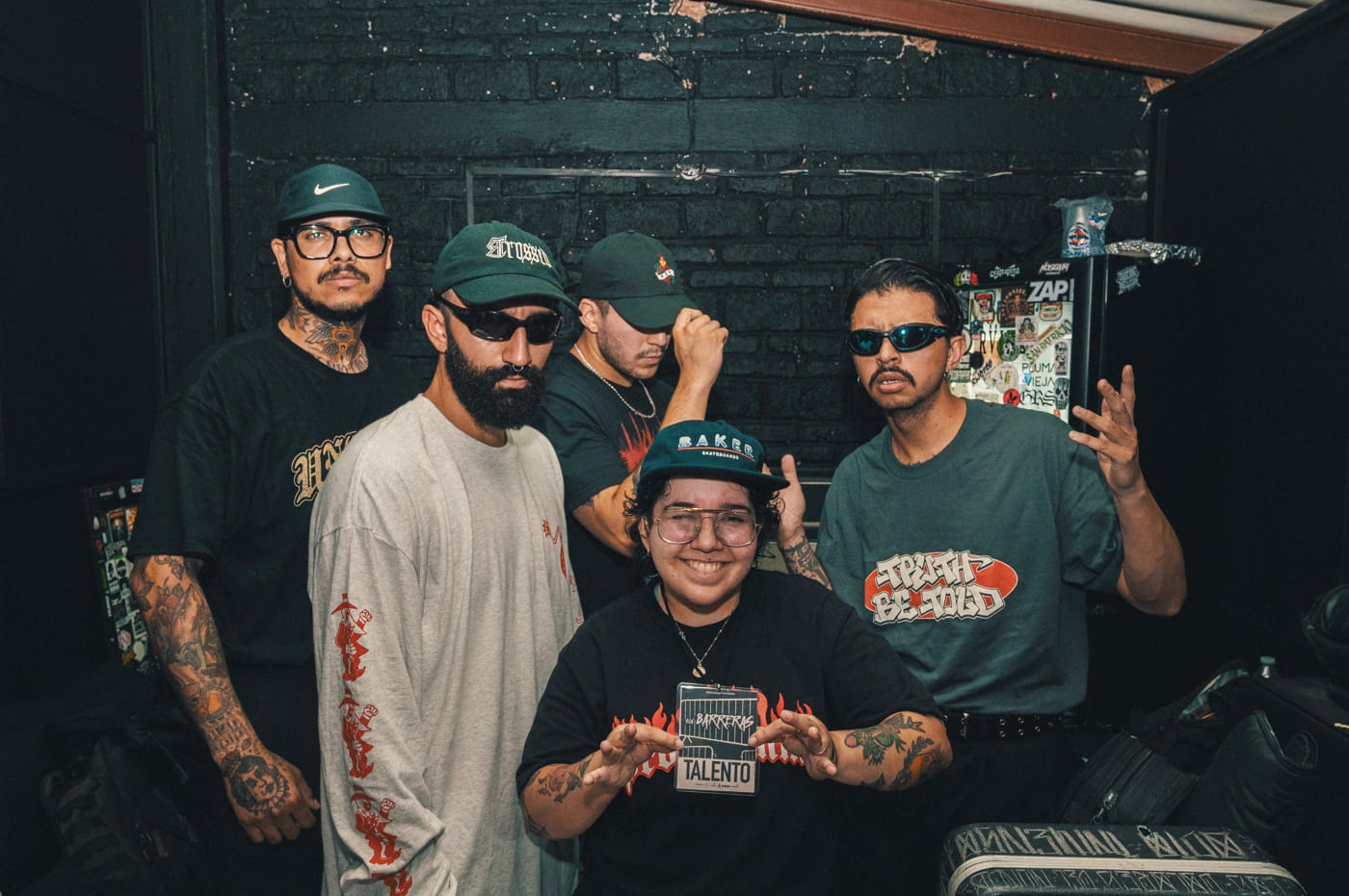 Madrid Latin hardcore band FIRSTLINE carry migration, family memory and life between countries into wild wild new EP "TRIBU" 16 FIRSTLINE live