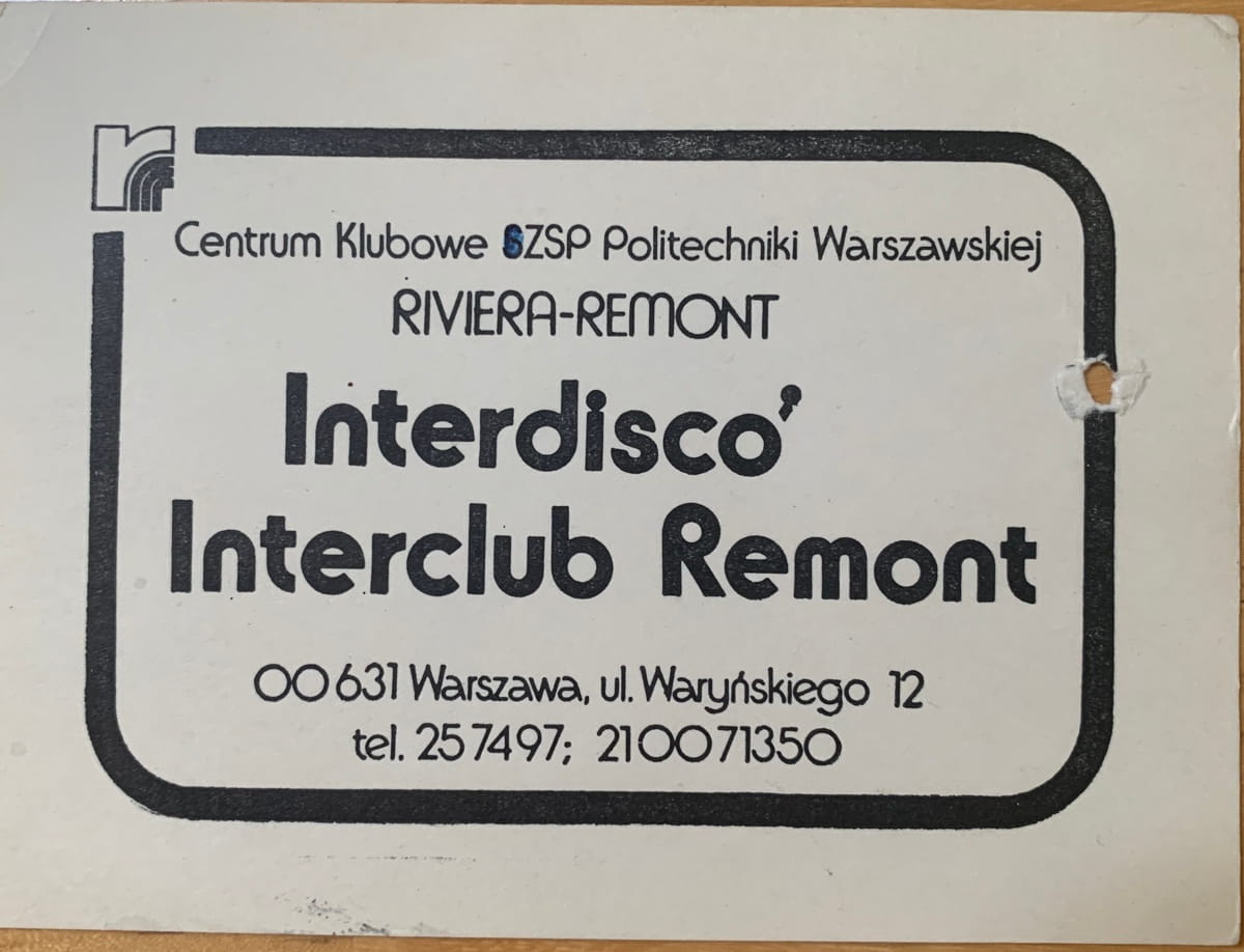 Canadian experimental duo THE NAWROCKIS made "Kapusta" from live improvisation, family history and nearly four decades of Polish connections 4 Riviera-Remont contact material kept in Rhythm Activism's archive from the band's first Polish trip.