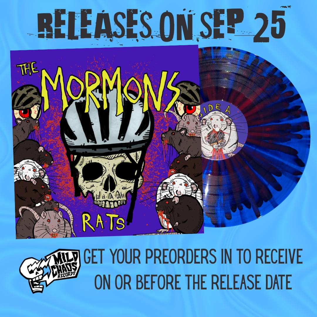 THE MORMONS finally record a 28-year-old song on "Rats", alongside ghosts, dead machines and failing bodies 2 THE MORMONS