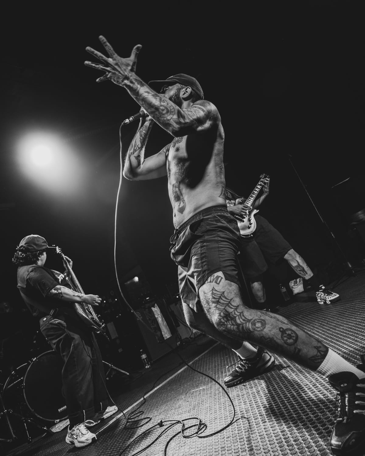 Madrid Latin hardcore band FIRSTLINE carry migration, family memory and life between countries into wild wild new EP "TRIBU" 8 FIRSTLINE live