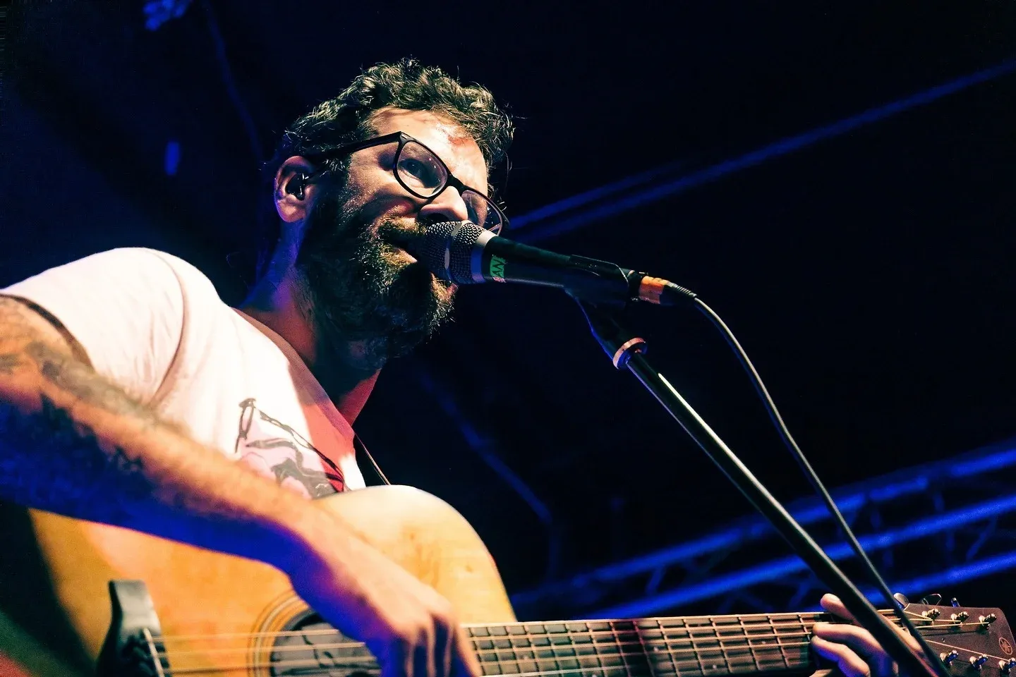 A Cathartic Reckoning at Z Bar: A Night With AJJ 3 AJJ by Bryan J. Sutter, @amusicphotographer