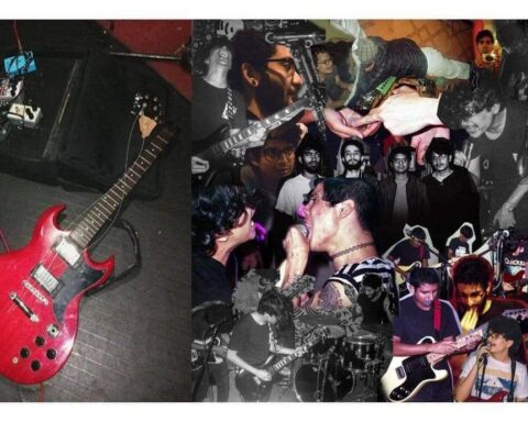 CABRAS, Collage by Adrian Velez (Former Cabras Guitar Player)
