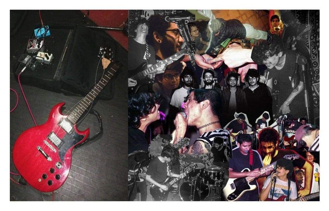 CABRAS, Collage by Adrian Velez (Former Cabras Guitar Player)
