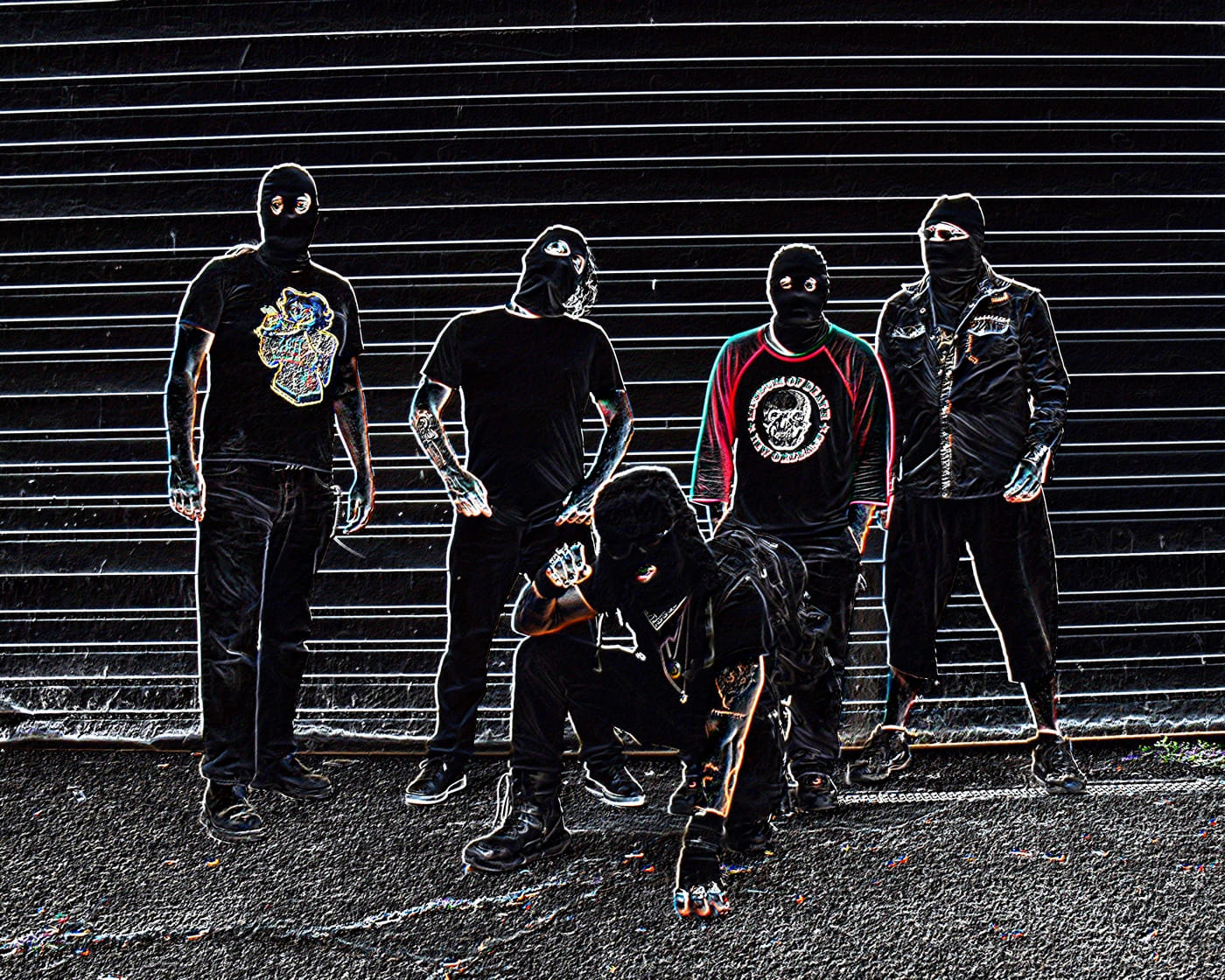 Masked Seattle pack PUNKTUALS clock work, death and survivor guilt into "Hourly Rage", "Dog Bite" premiering now! 3 PUNKTUALS by Gerard Garvey