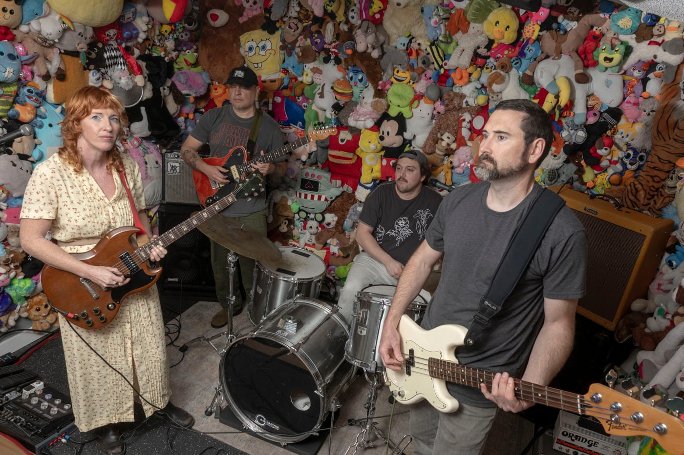 Ipecac Recordings' COR DE LUX on Outer Banks life, rehearsal-room accidents and "Year Of The Horse" 1 Cor-de-Lux - Animals - by Ed Tupper