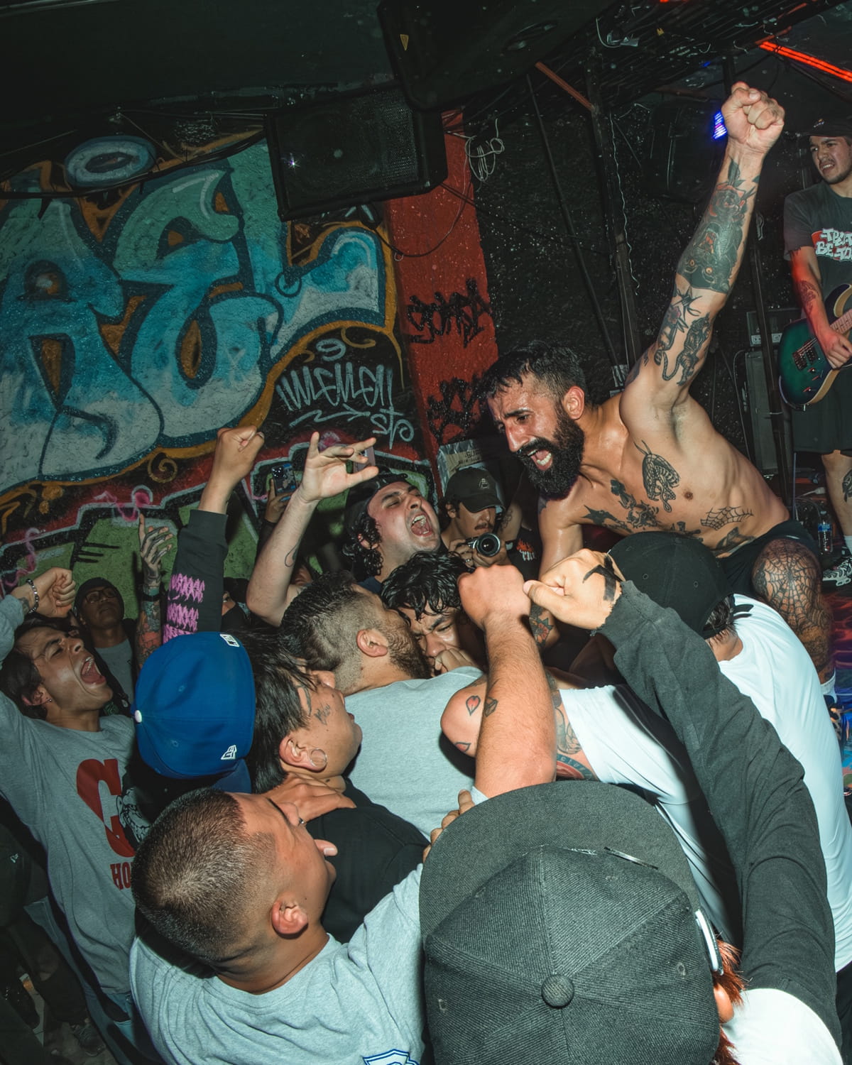 Madrid Latin hardcore band FIRSTLINE carry migration, family memory and life between countries into wild wild new EP "TRIBU" 12 firstline
