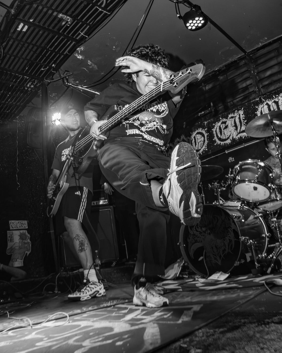 Madrid Latin hardcore band FIRSTLINE carry migration, family memory and life between countries into wild wild new EP "TRIBU" 5 FIRSTLINE live