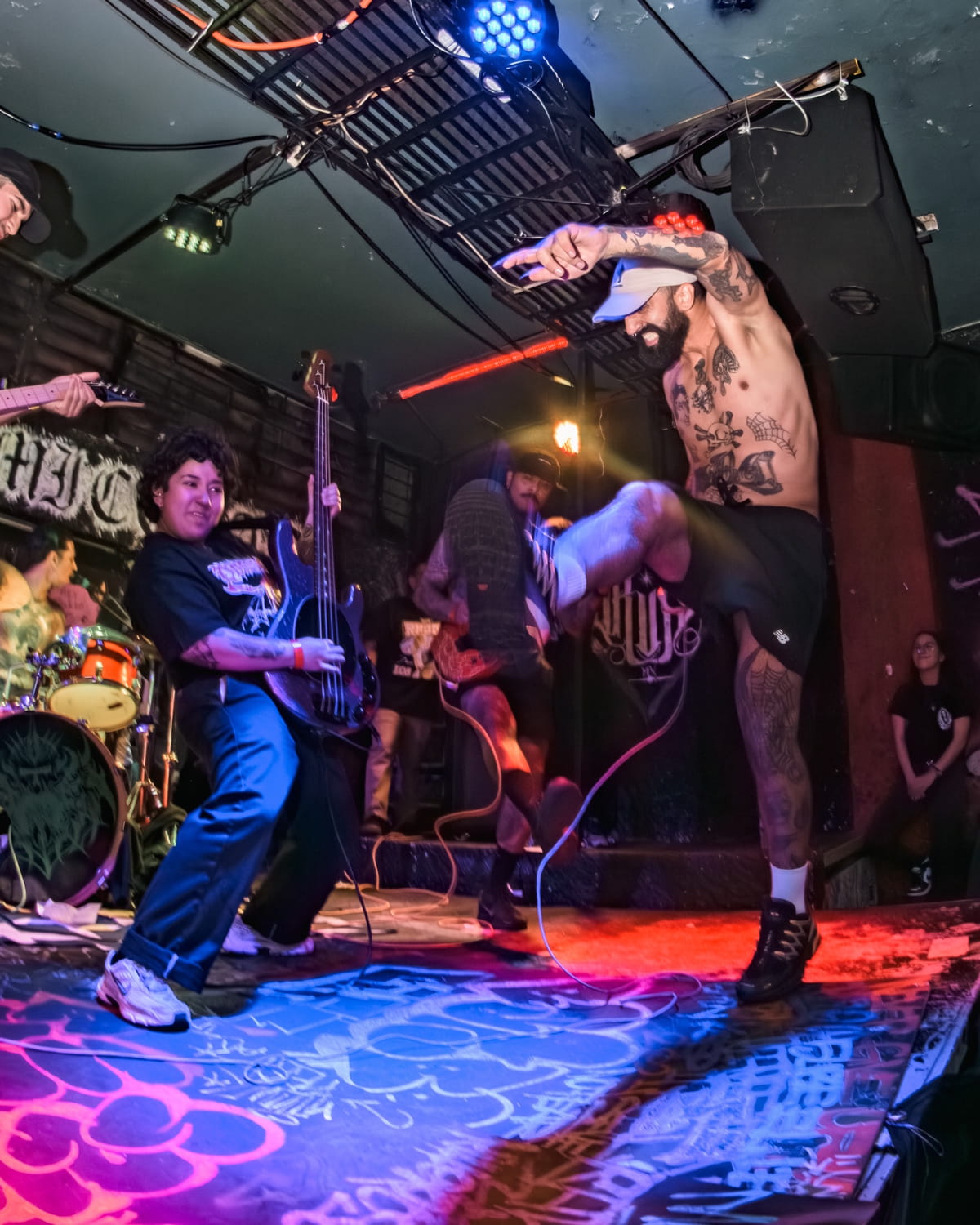 Madrid Latin hardcore band FIRSTLINE carry migration, family memory and life between countries into wild wild new EP "TRIBU" 4 FIRSTLINE live
