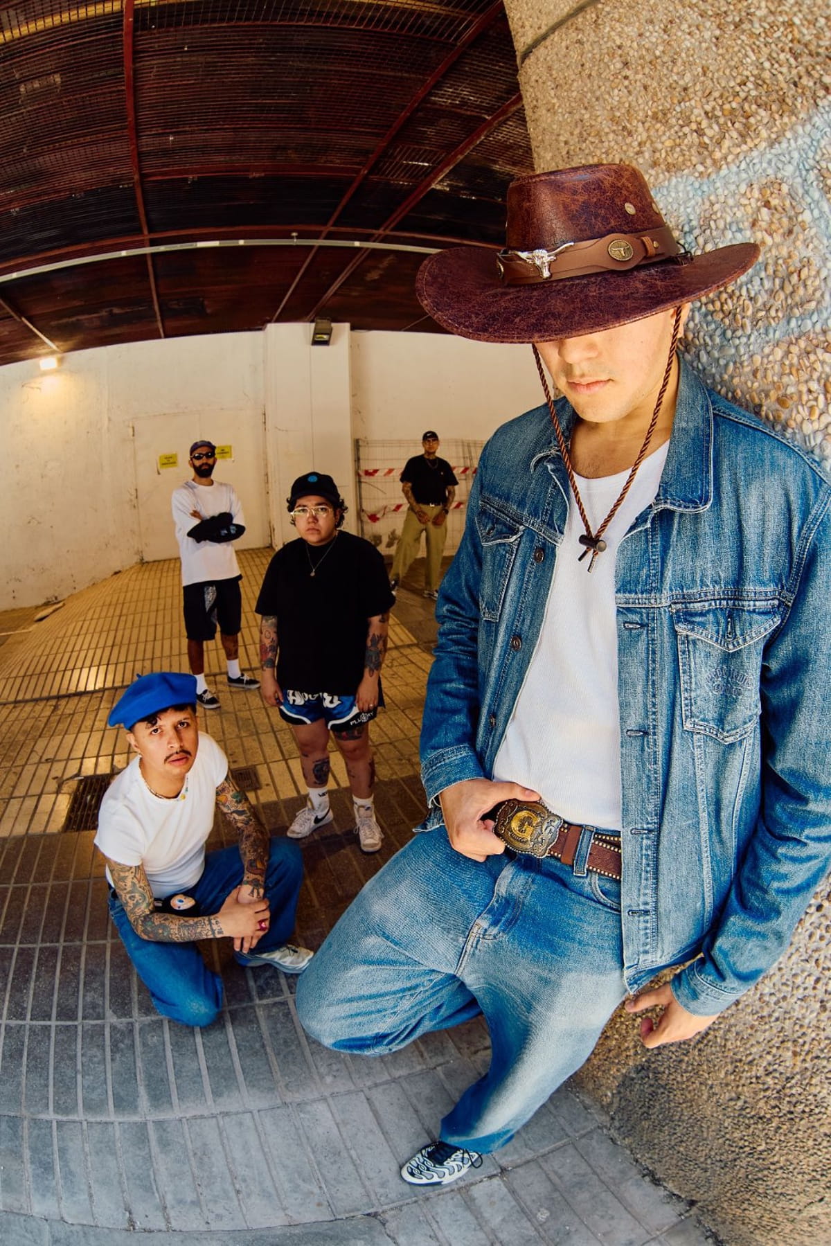 Madrid Latin hardcore band FIRSTLINE carry migration, family memory and life between countries into wild wild new EP "TRIBU" 1 FIRSTLINE