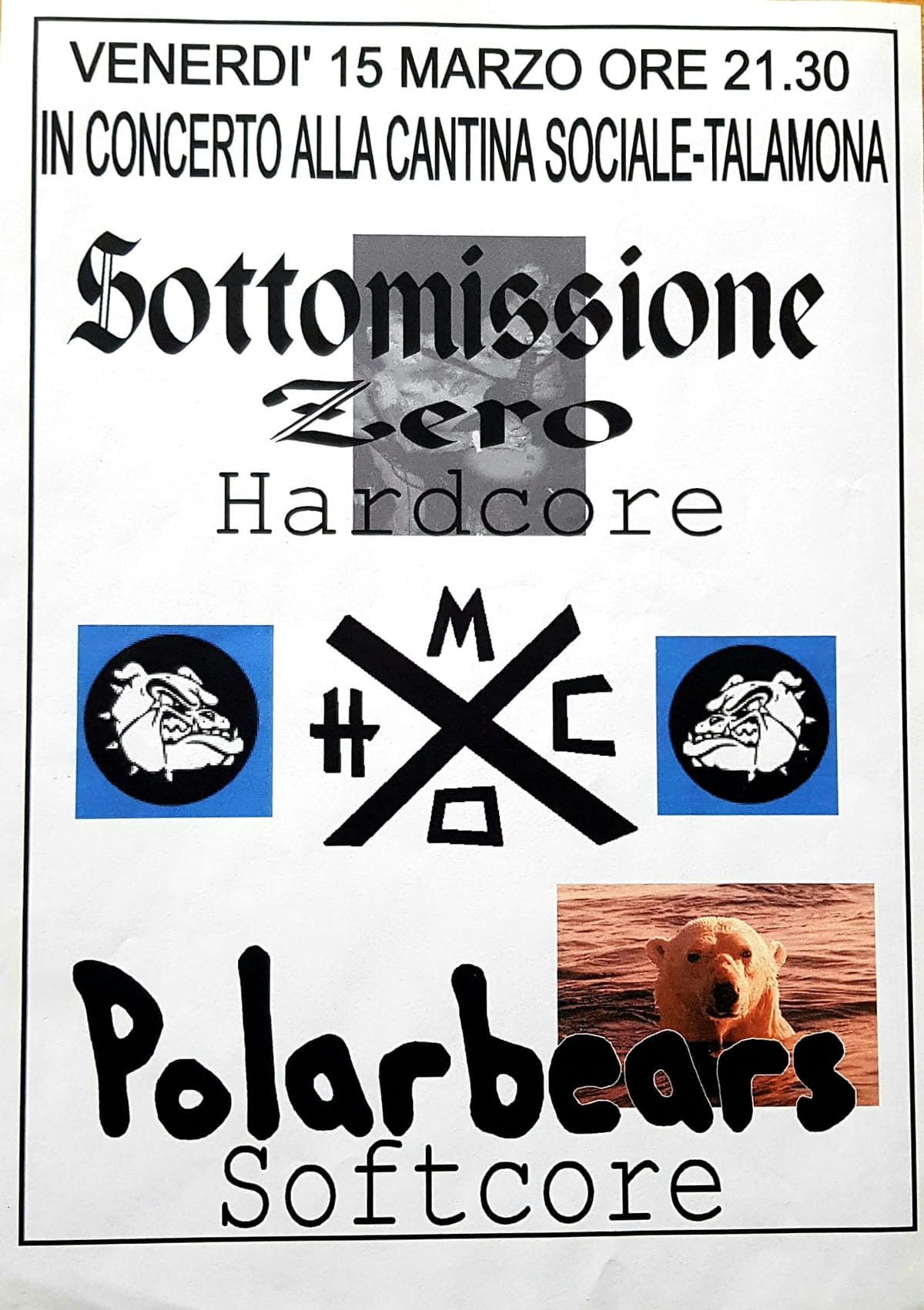 Italian Alpine hardcore band SOTTOMISSIONE ZERO trace more than 25 years of hardcore back to a small scene in Italy’s Valtellina 18 Sottomissione Zero
