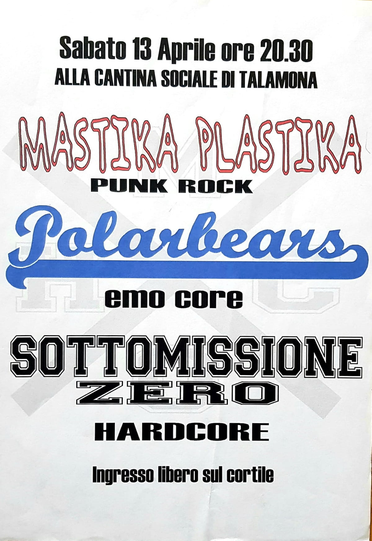 Italian Alpine hardcore band SOTTOMISSIONE ZERO trace more than 25 years of hardcore back to a small scene in Italy’s Valtellina 7 Sottomissione Zero