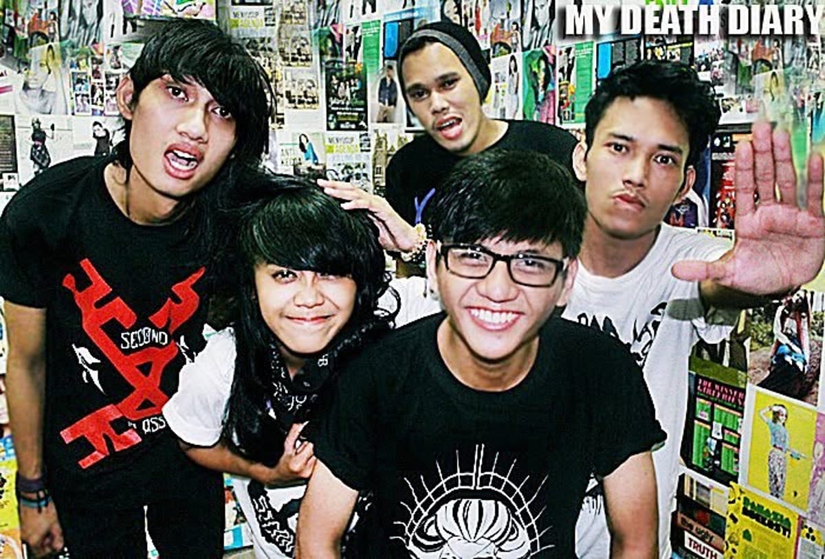 MY DEATH DIARY lost the masters, kept the songs, and found their way back into Jakarta emo 3 My Death Diary