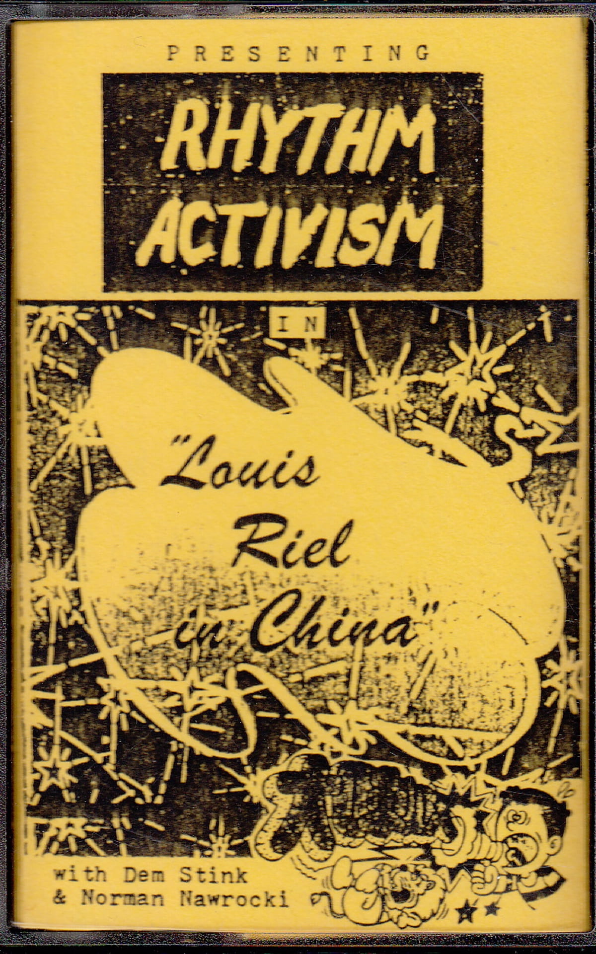 Canadian experimental duo THE NAWROCKIS made "Kapusta" from live improvisation, family history and nearly four decades of Polish connections 12 Rhythm Activism's "Louis Riel in China", played on the KLM flight to Europe and later on Polish Radio.