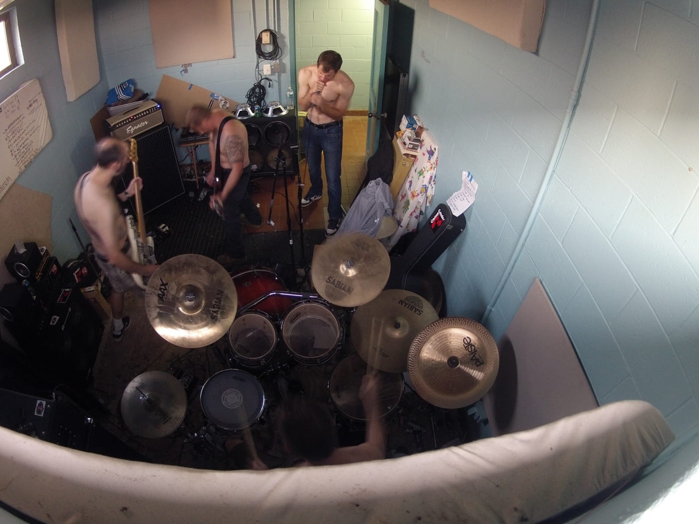 Sludge/hardcore band CHIMPGRINDER trace "Parachute Malfunction" back to Johnsville's former animal testing wing 7 Chimpgrinder