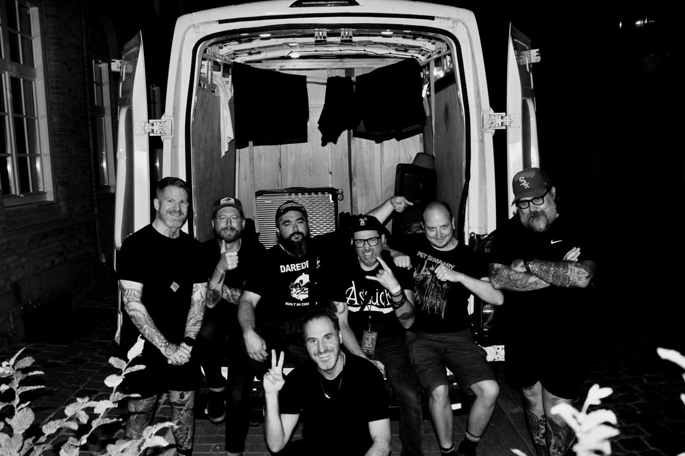 RACETRAITOR on "Nobody Son of Nobody", Chicago violence, Persian mysticism and thirty years of living with their politics 1 RACETRAITOR full band, by Sara Nelson