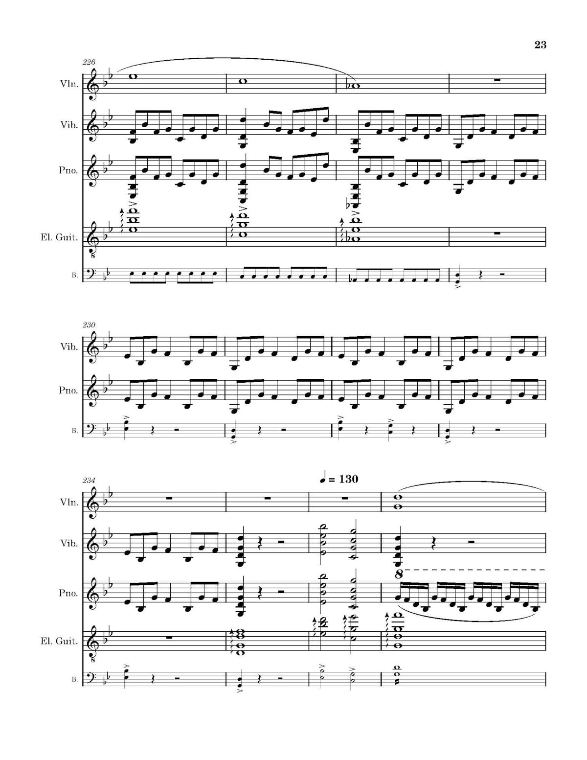 KRAANERG take zeuhl, experimental metal and classical composition into "Aria for Labellum Tongues" 2 score 1 amargosa raga revised page 1 1
