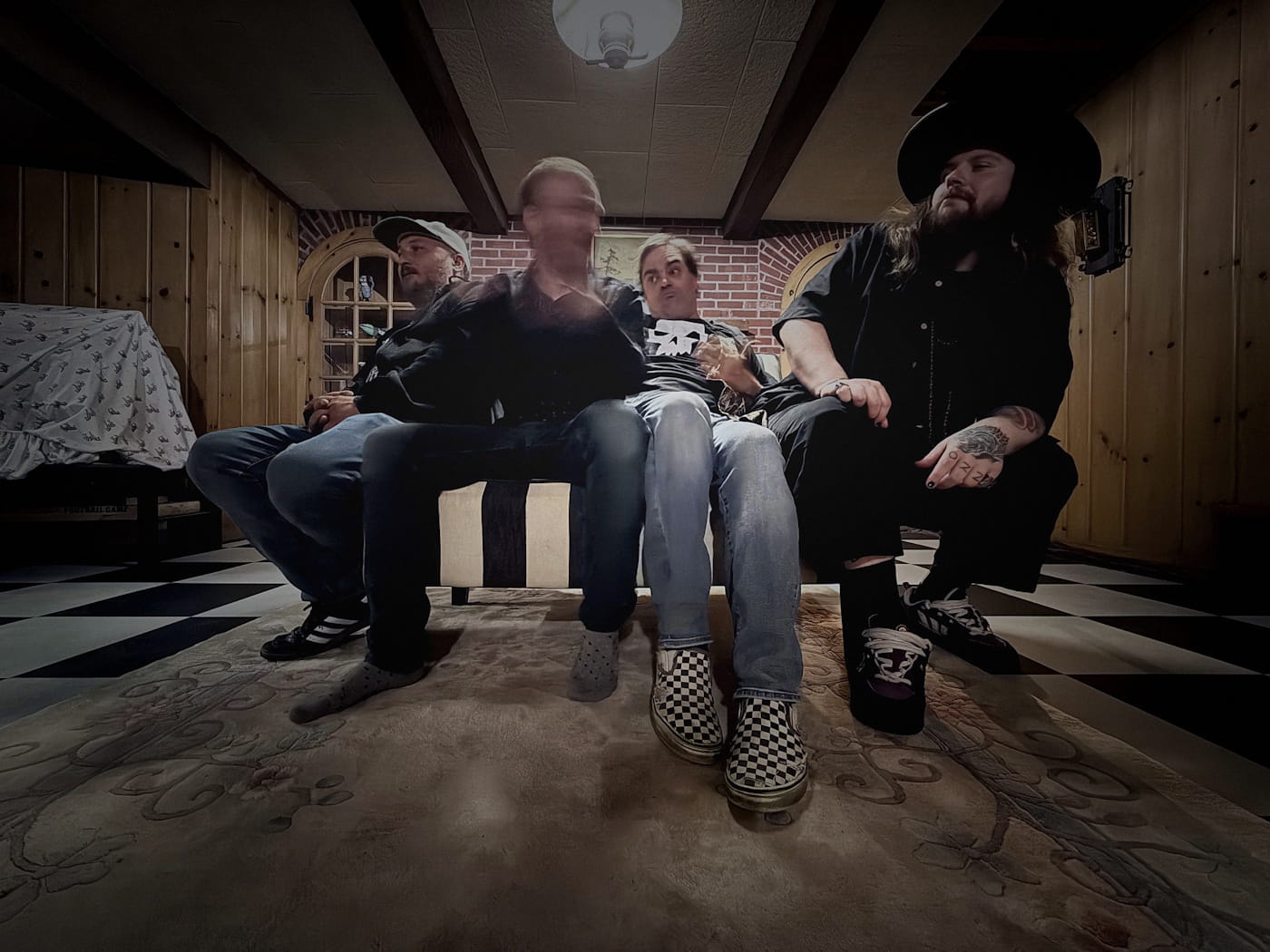 Illinois dark post-punk band THE HOUSE FLIES take us through old photographs, country churches and disappearing places on "Lions and Ore" 2 The House Flies