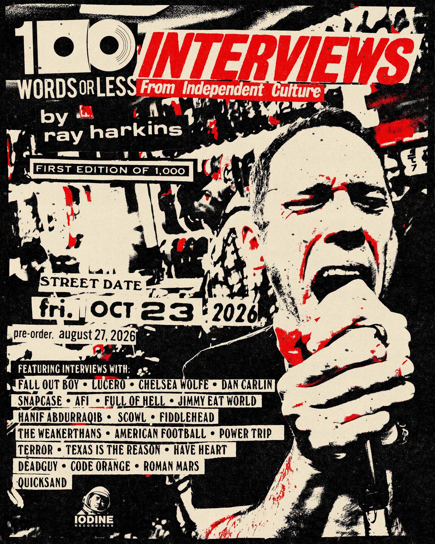 Ray Harkins finds his own hardcore history inside the "100 Words or Less" interview archive 3 100 Words or Less: Interviews from Independent Culture (Book 1)