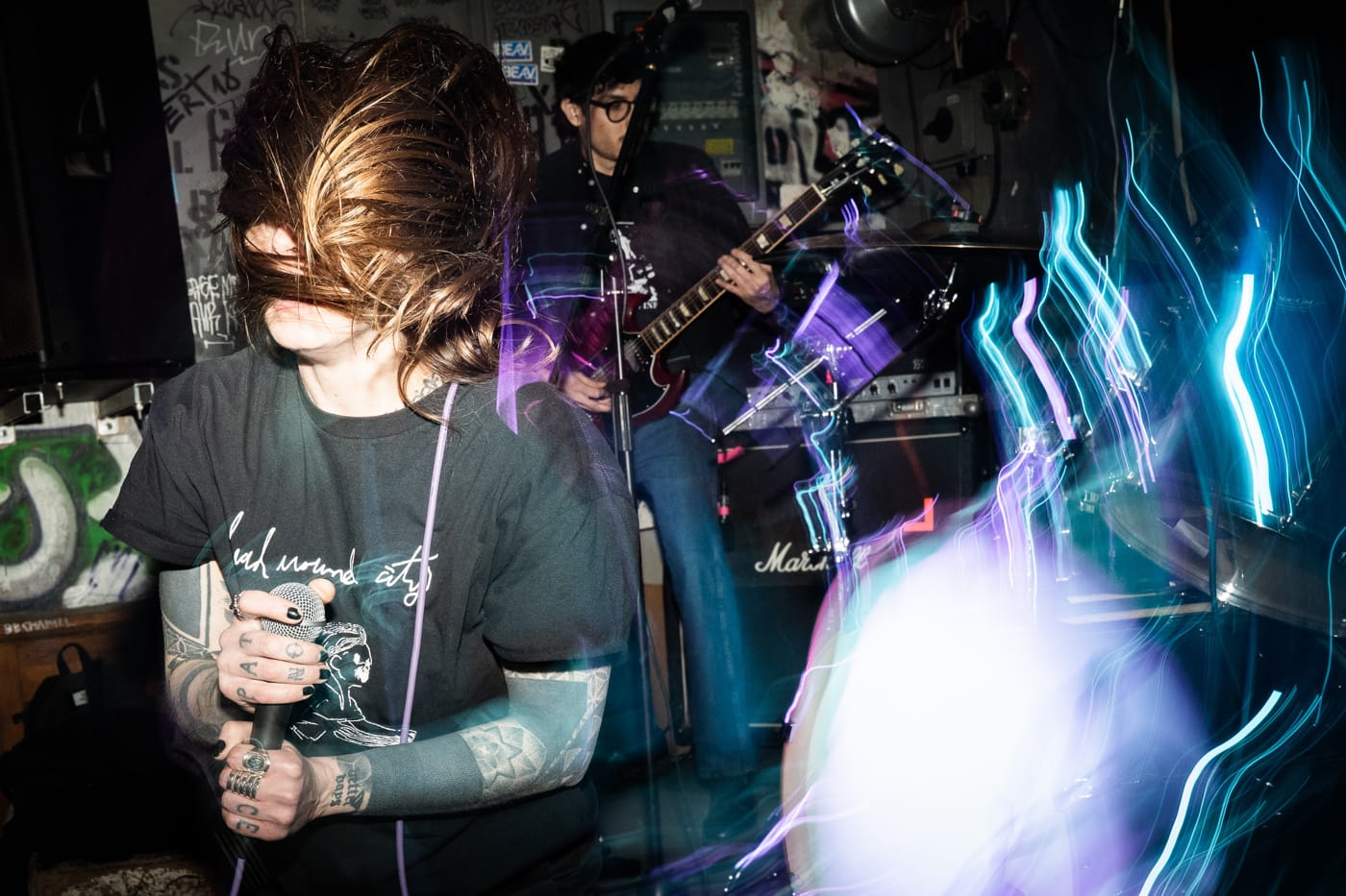 From SO36 to DIY basements, NERVE CENTER take their bleak hardcore across Berlin and beyond 3 Nerve Center by @julinkalovehater