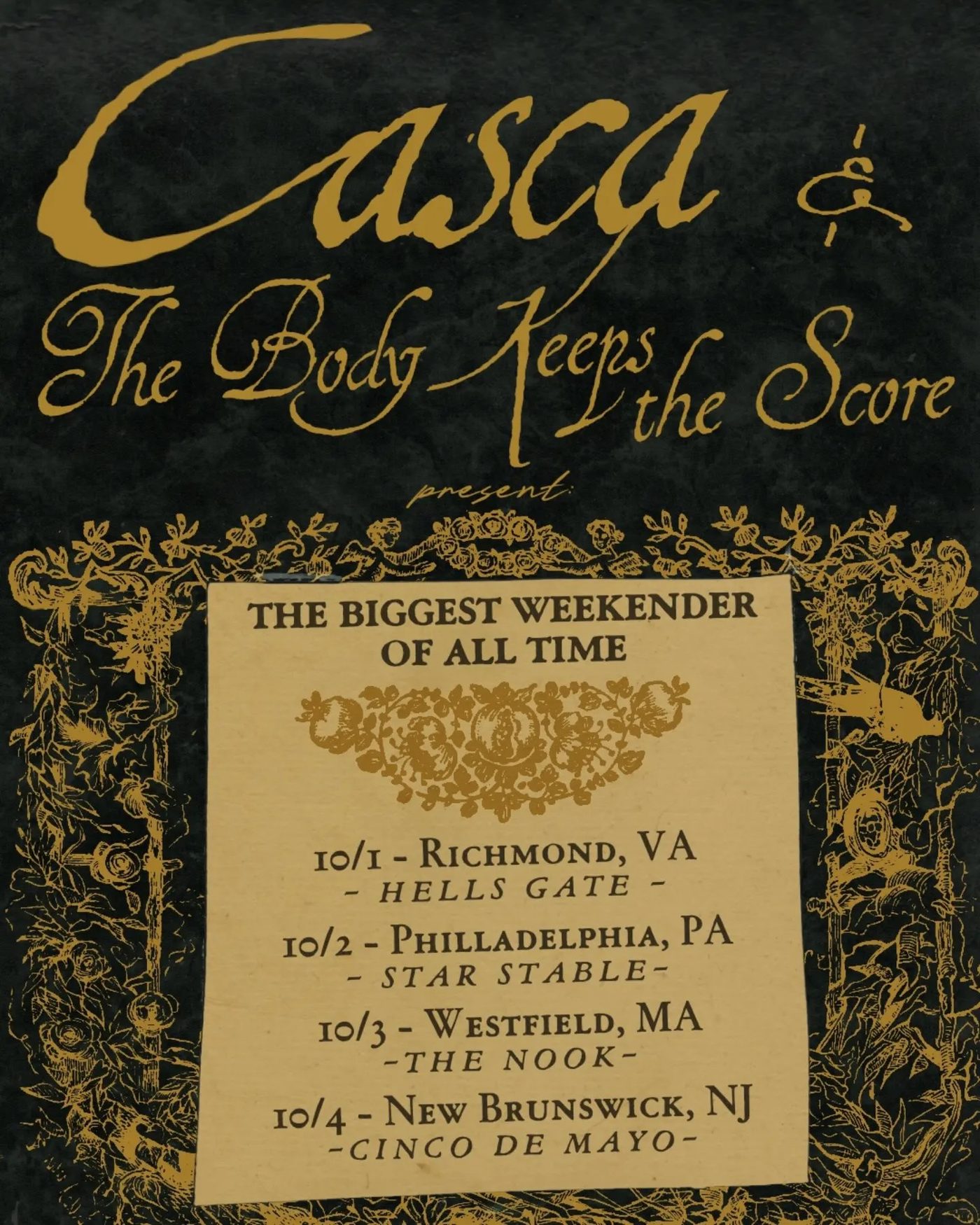 New Brunswick blackened screamo band CASCA bring years of DIY history and personal wreckage into their debut EP 13 Casca