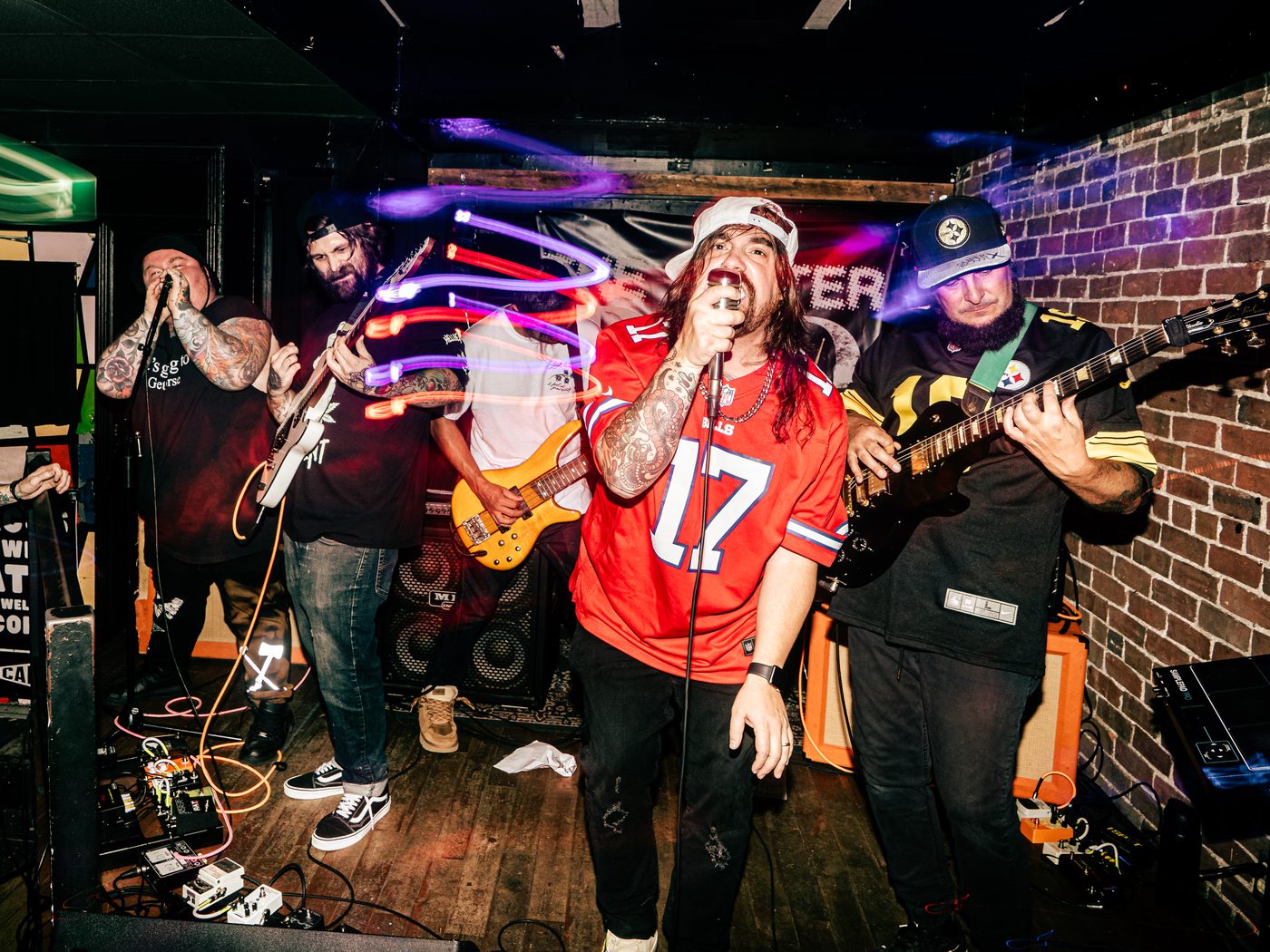 Fredericton metalcore band THE LETTER RED bring corporate frustration into “Steam Powered Thought Removal” 2 THE LETTER RED, by B Side Photography
