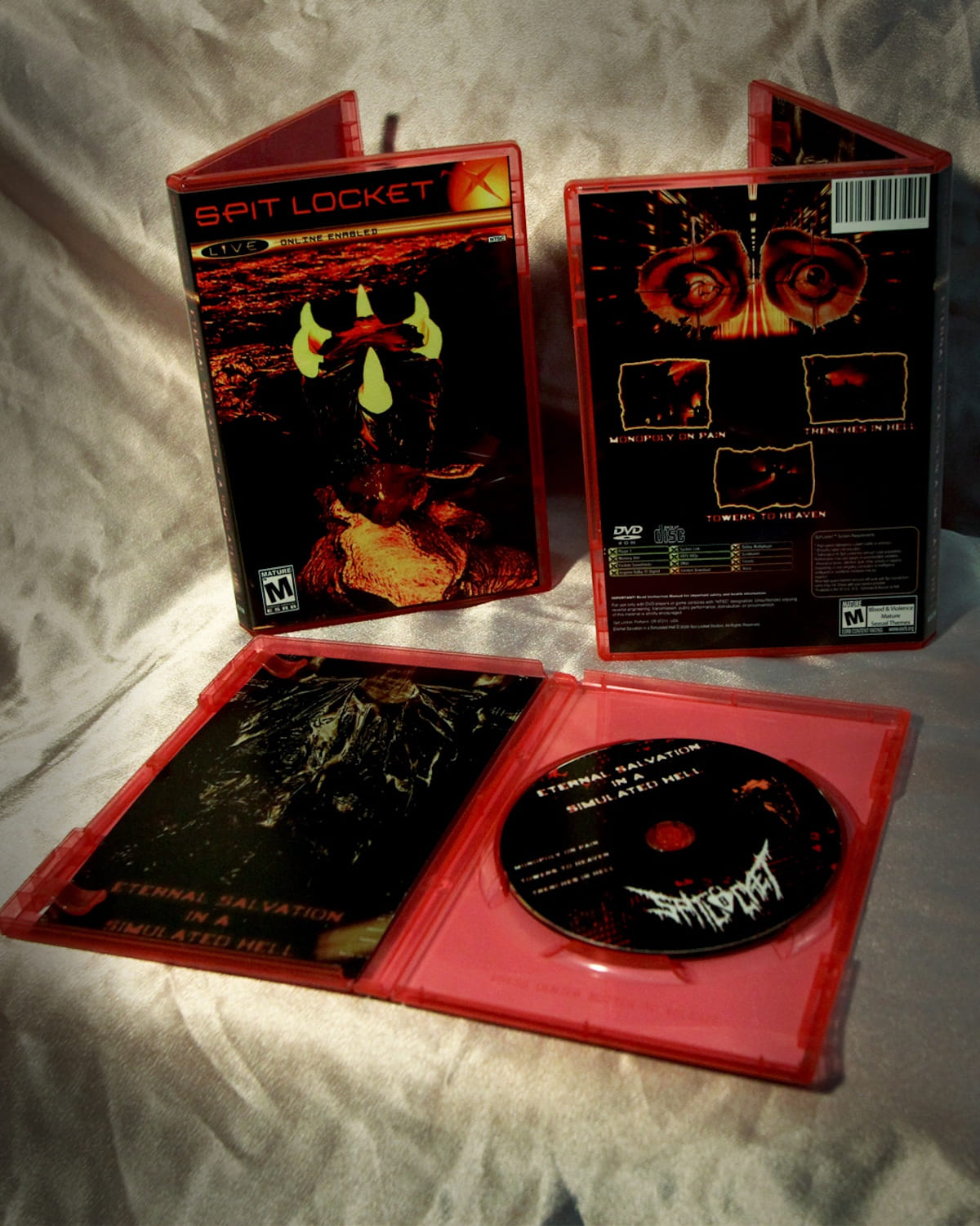 Portland metallic hardcore trio SPIT LOCKET rebuild from scratch with "Monopoly on Pain" 4 ETERNAL SALVATION IN A SIMULATED HELL