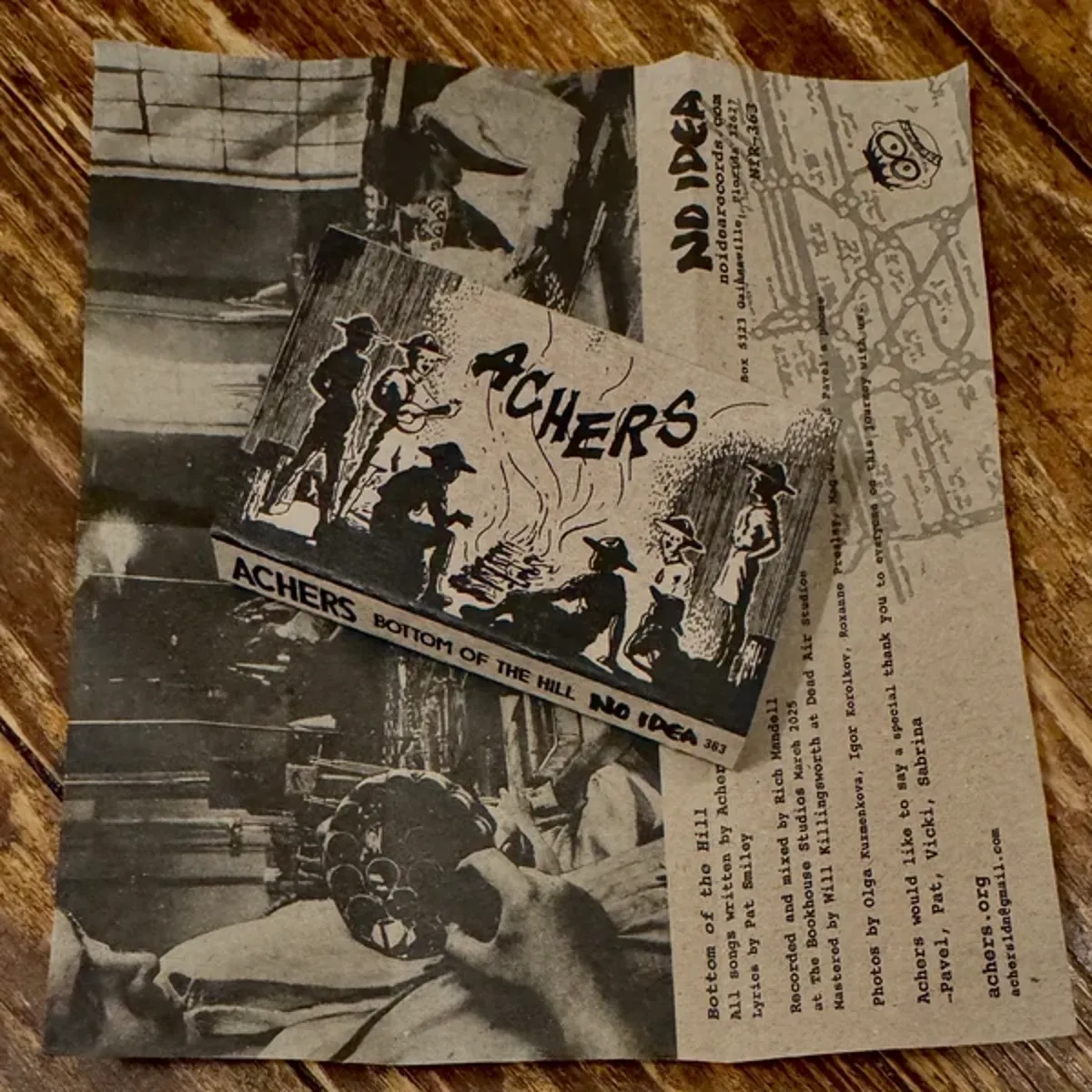 London's ACHERS join No Idea Records with the label's first all-new release in nine years 5 ACHERS