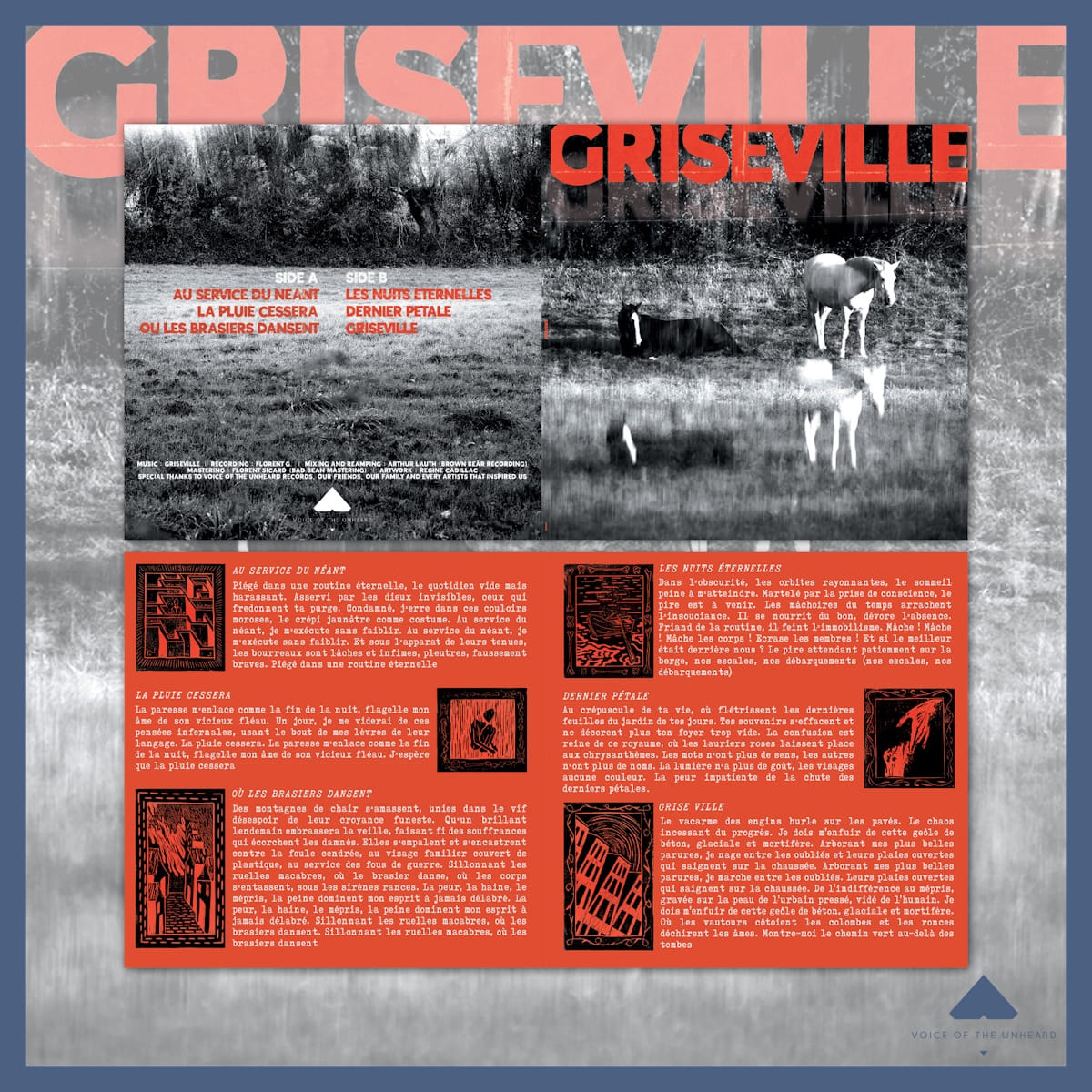 Nantes' GRISEVILLE carry French screamo history into a fierce, deeply personal debut EP 6 Griseville