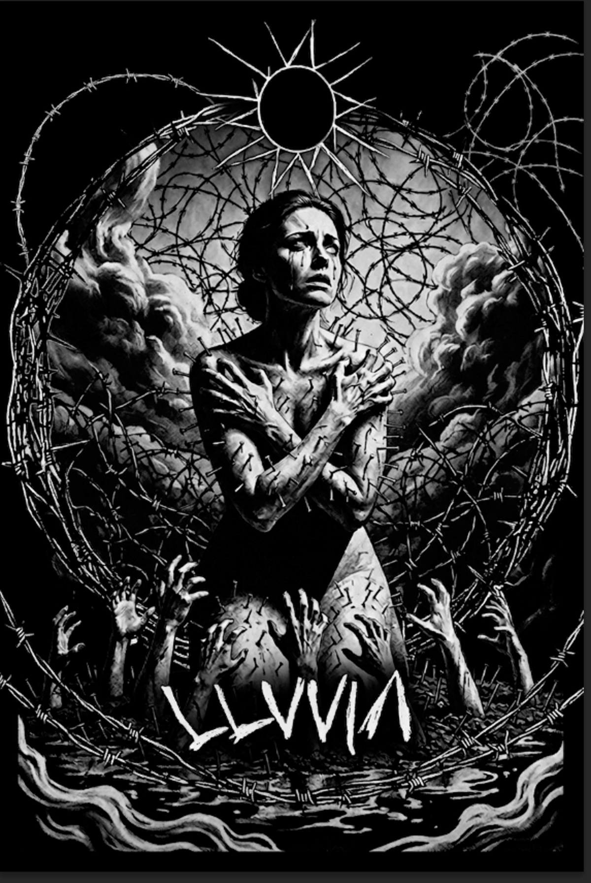 Guatemala crust punks LLVVIA bring three different routes through the local underground into their self-titled debut 23 LLVVIA
