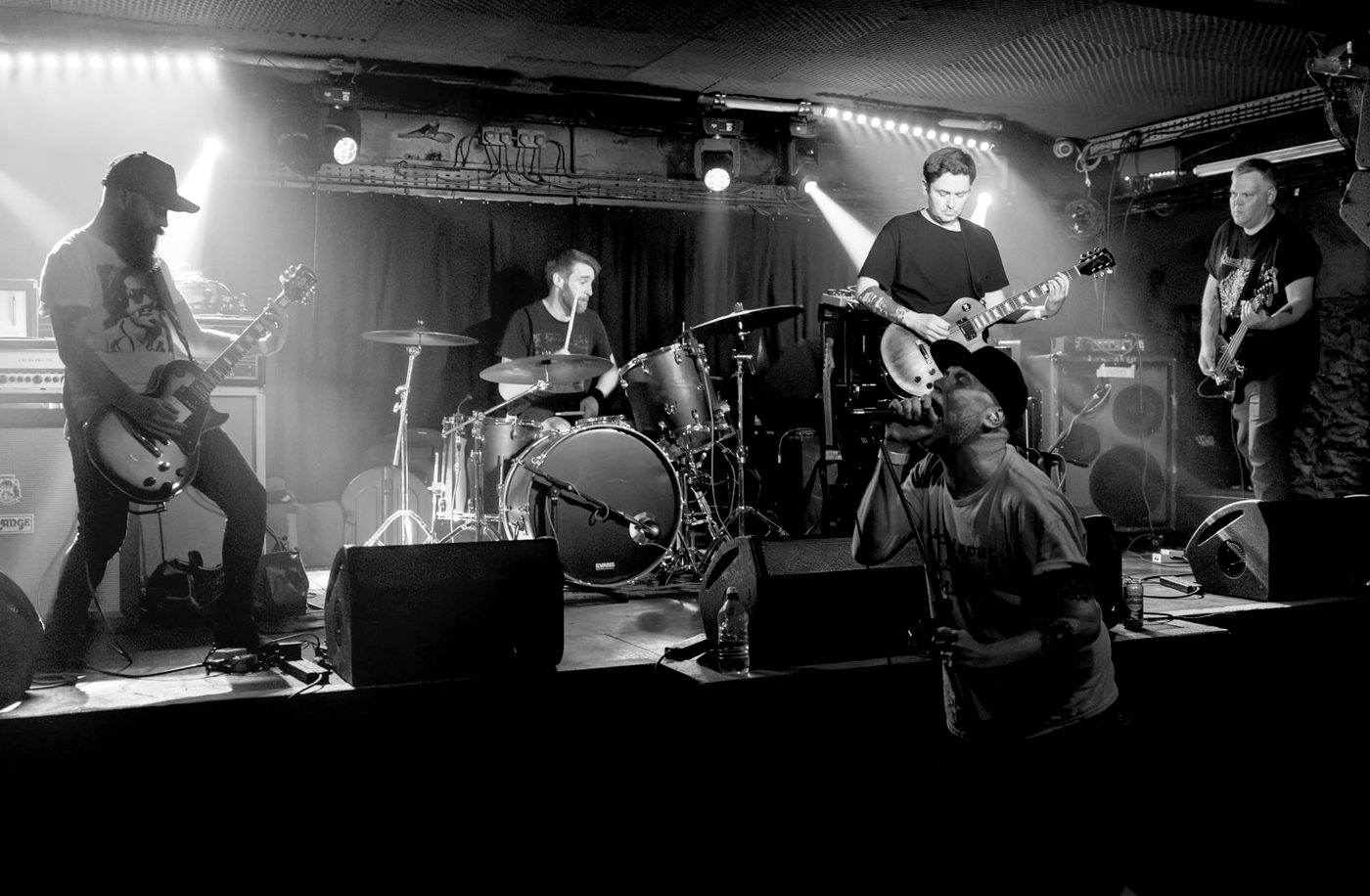 London sludge noise-rock band REMOTE VIEWING keep their absurd humour alive on politically charged "State Violence" 2 RemoteI Viewing, by James Greenoff