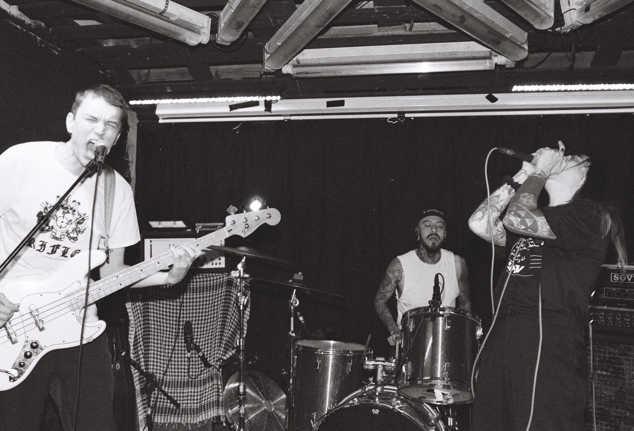 From SO36 to DIY basements, NERVE CENTER take their bleak hardcore across Berlin and beyond 5 Nerve Center, by @themajesticflowerrelations The Flower Relations