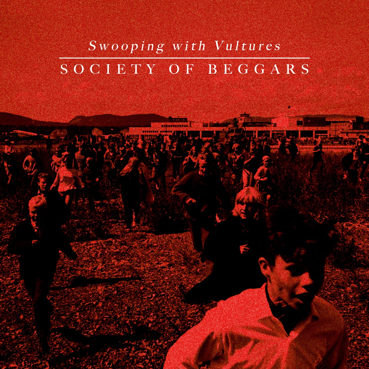 SOCIETY OF BEGGARS stick by the outsiders they grew up with on garage-rock single "Swooping with Vultures" 3 Society of Beggars - Swooping with Vultures (Cover Art)