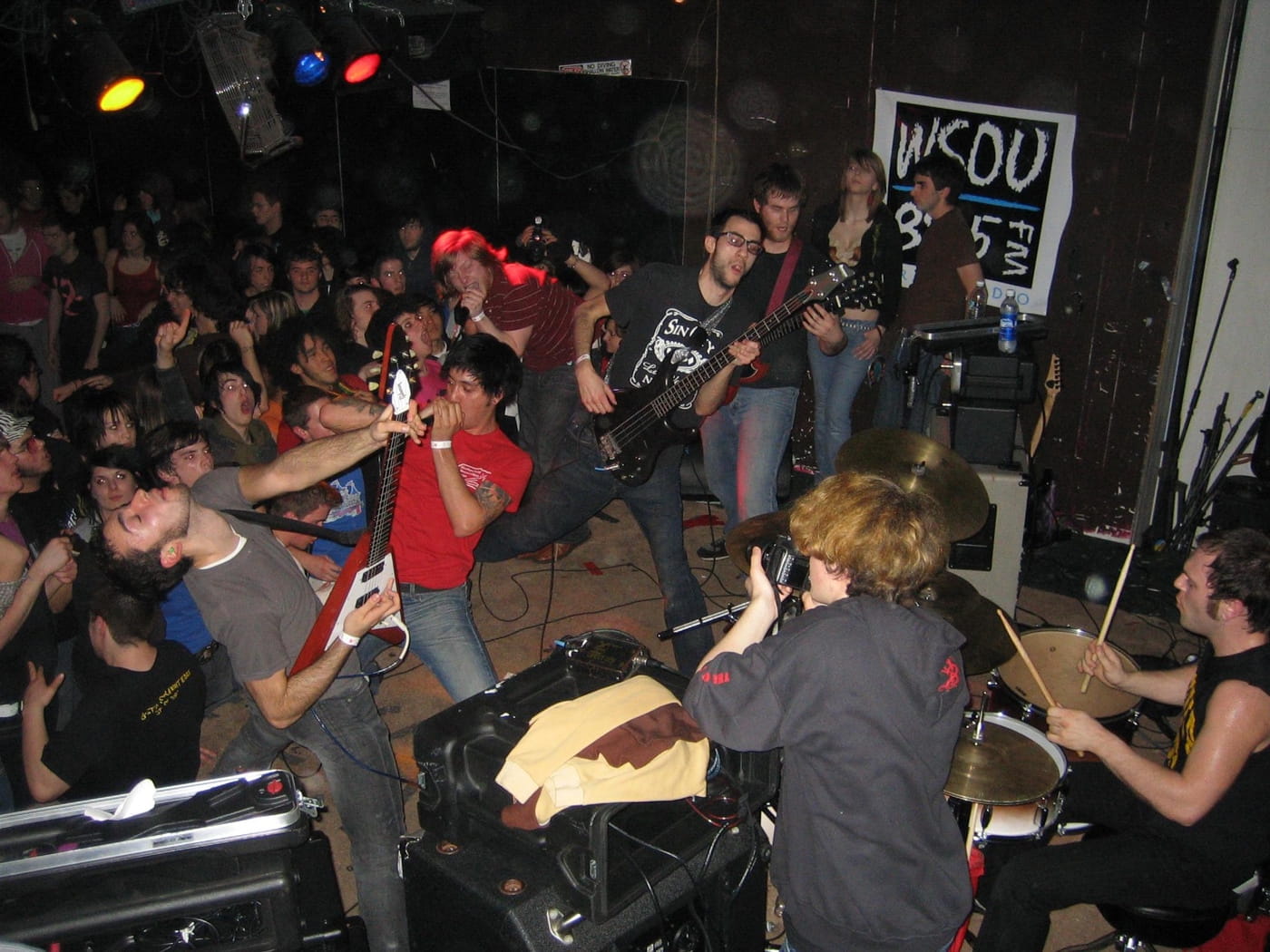 The Number Twelve Looks Like You revisit “Mongrel” with former fans in the band and seven years of new history 6 The Number Twelve Looks Like You, early live photograph. Photo: Band archive.