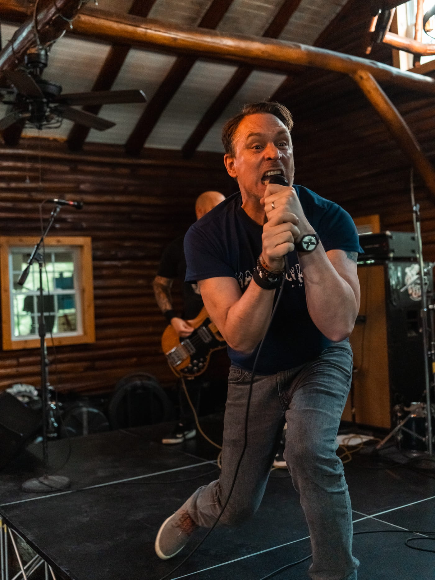 NJ/Baltimore hardcore band Wall Breaker finish their second LP, with Poison Idea in the mix and GO! back on the bill 13 Wall Breaker, by Brian / Clairvoyant Productions